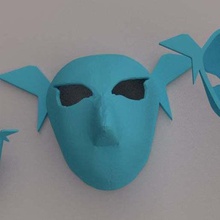 zora masque art modèles de zelda nintendo majoras mask lien la légende 3d print model - Mito3D