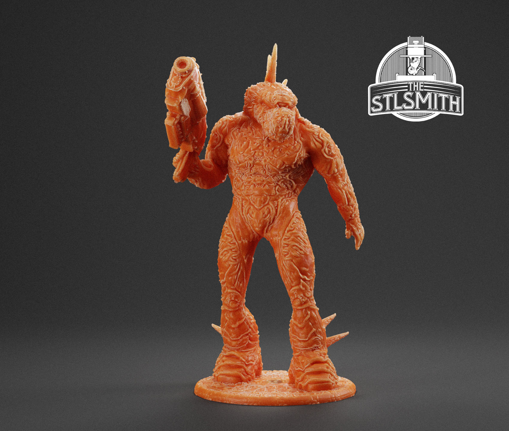 zorg commandant sérieux sam miniature st Jeu ennemi créature stl mini table figure 32mm fichier modèle mental vidéo 3D print model - Mito3D