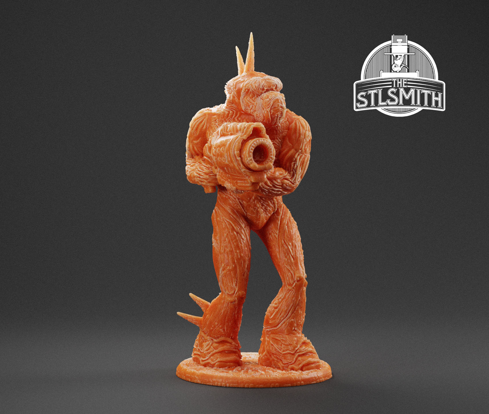 zorg soldat sérieux sam miniature st Jeu ennemi créature stl mini table figure 32mm fichier modèle mental vidéo 3D print model - Mito3D