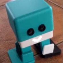 zowi parça ayak oyun yedek bq robot 3d print model - Mito3D