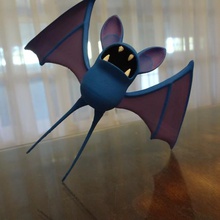 pokemon zubat edli3d gadget video-Spiele shadowbons 3d print model - Mito3D