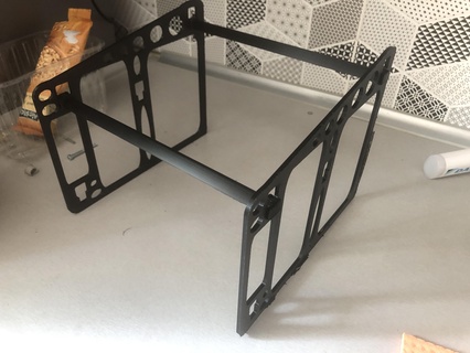 zuca compact rack frame Various disc holder 3d print model - Mito3D