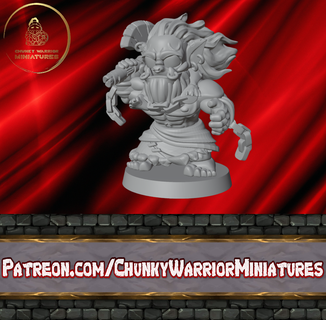 zula chainbreaker orcs barbarians orc barbarian tabletop gaming wargaming miniature miniatures figurines dnd warband 3d print model - Mito3D