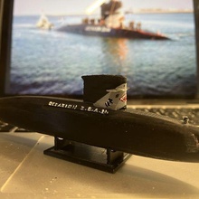 zwaardvis class submarine leu 3d print model - Mito3D
