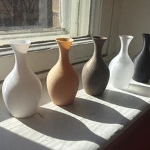 zyyx vase home bronze colorfabb simplify3d 3d print model - Mito3D