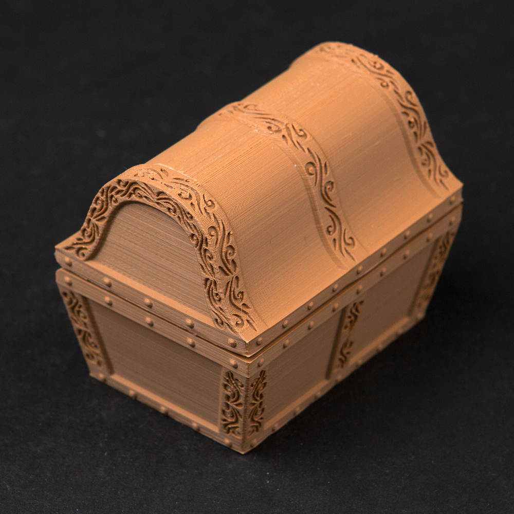 multi propósito peito caixa tesouro gadget 3D print model - Mito3D