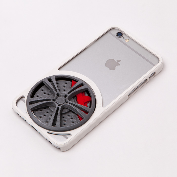 iphone 6 vaka bmw tekerlekli gadget 3D print model - Mito3D