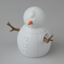 plegable muñeco nieve gadget 3d print model - Mito3D