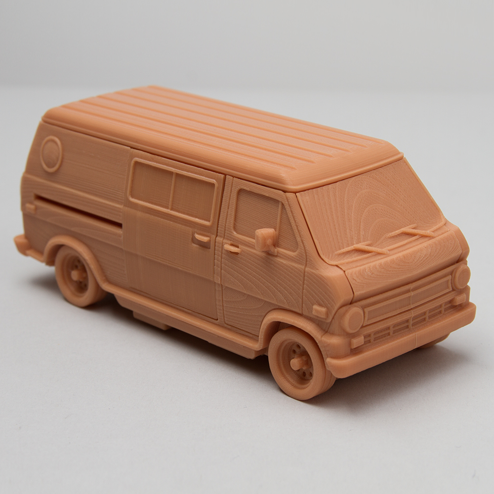 dobrável van fe gadget 3D print model - Mito3D