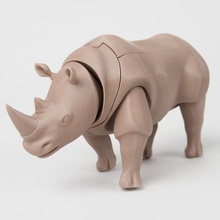 dobrável rinoceronte gadget 3d print model - Mito3D