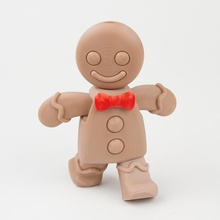 hareketli gingerbread man gadget 3d print model - Mito3D