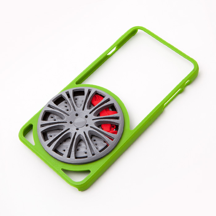 iphone 6+ caso bmw ruota b gadget 3D print model - Mito3D