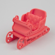 foldable santa's sleigh gadget 3d print model - Mito3D
