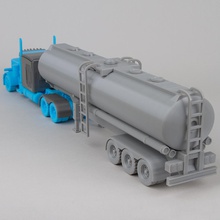 Faltbarer tank trailer gadget 3d print model - Mito3D