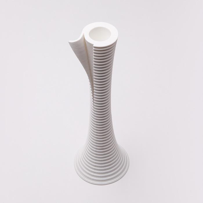 candela stand rotolo gadget 3D print model - Mito3D