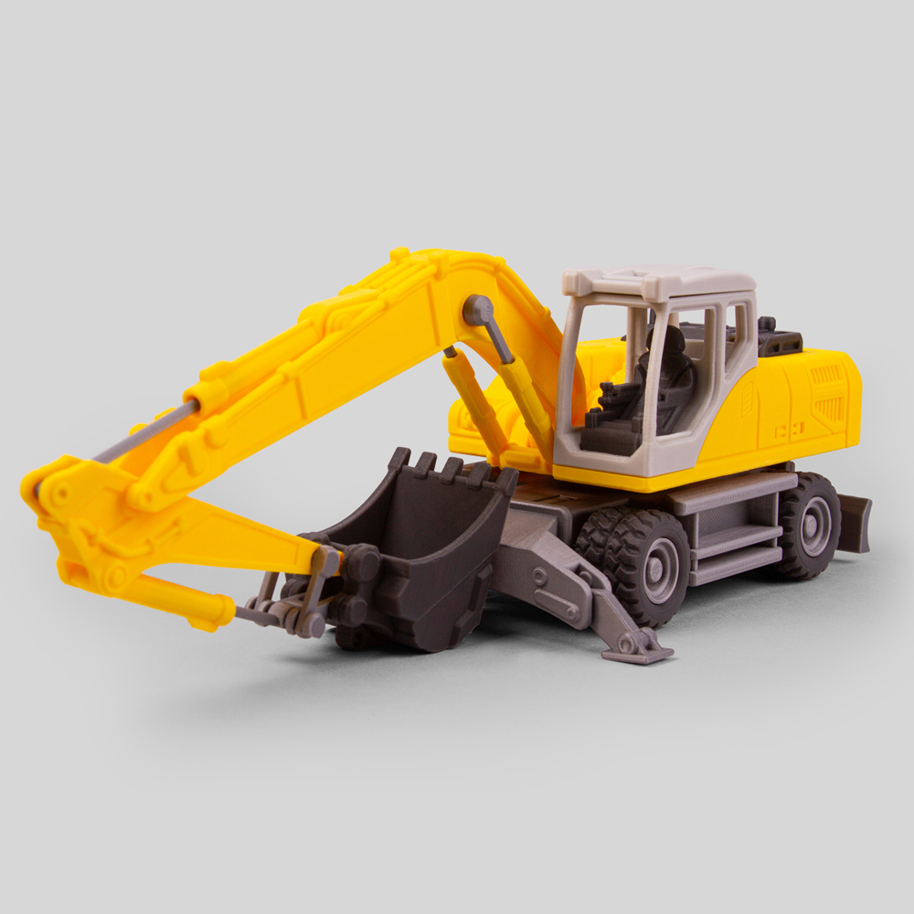 Excavator 3d Druckmodelle Mito3d