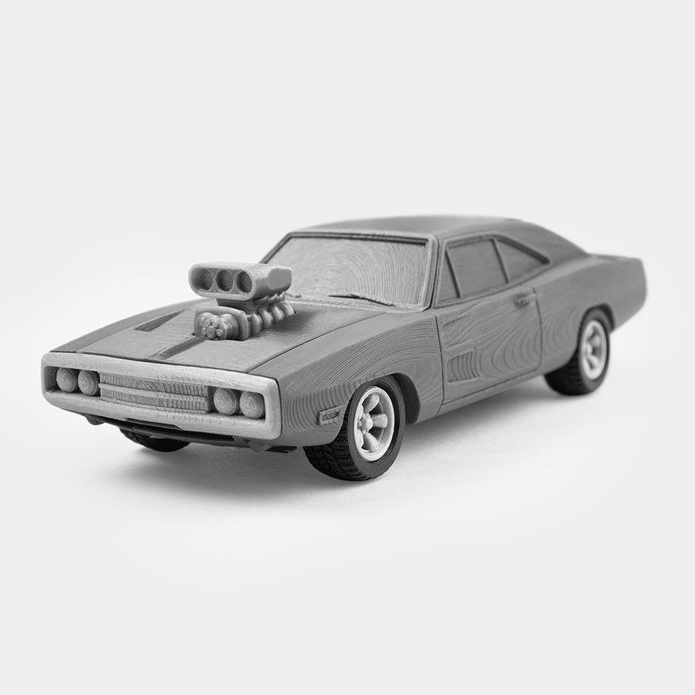 dom's dodge charger optional parts 3D print model - Mito3D