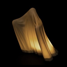 paño fantasma Encendiendo 3d print model - Mito3D