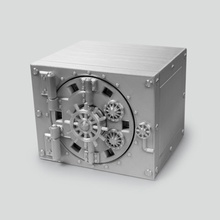 seguro cofre armazenamento caixa 3d print model - Mito3D