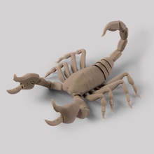scorpion- print-in-place articulated scorpion- print-in-place articulated