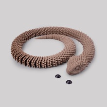 Dragão snake bush víbora 3d print model - Mito3D