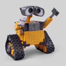 wall-e foldable print-in-place articulated 3d print model - Mito3D