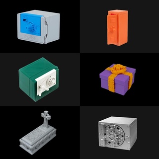 safe & lock package - 22 year 3d print model - Mito3D