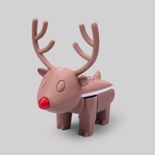 Rudolph Pão gengibre 3d print model - Mito3D