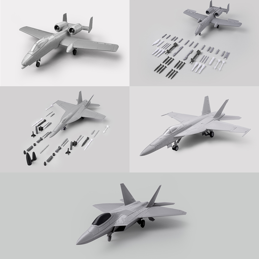 aviões conjunto 3D print model - Mito3D