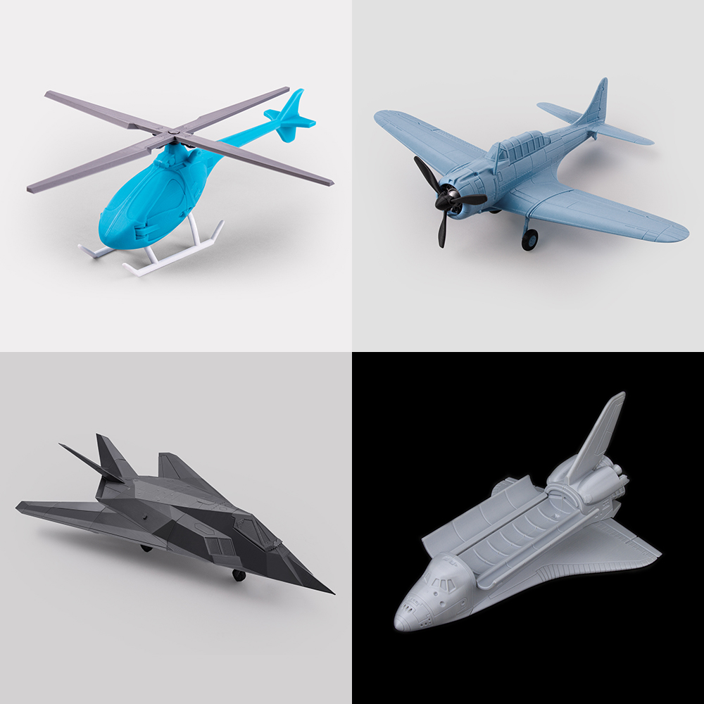 aviones conjunto 3D print model - Mito3D
