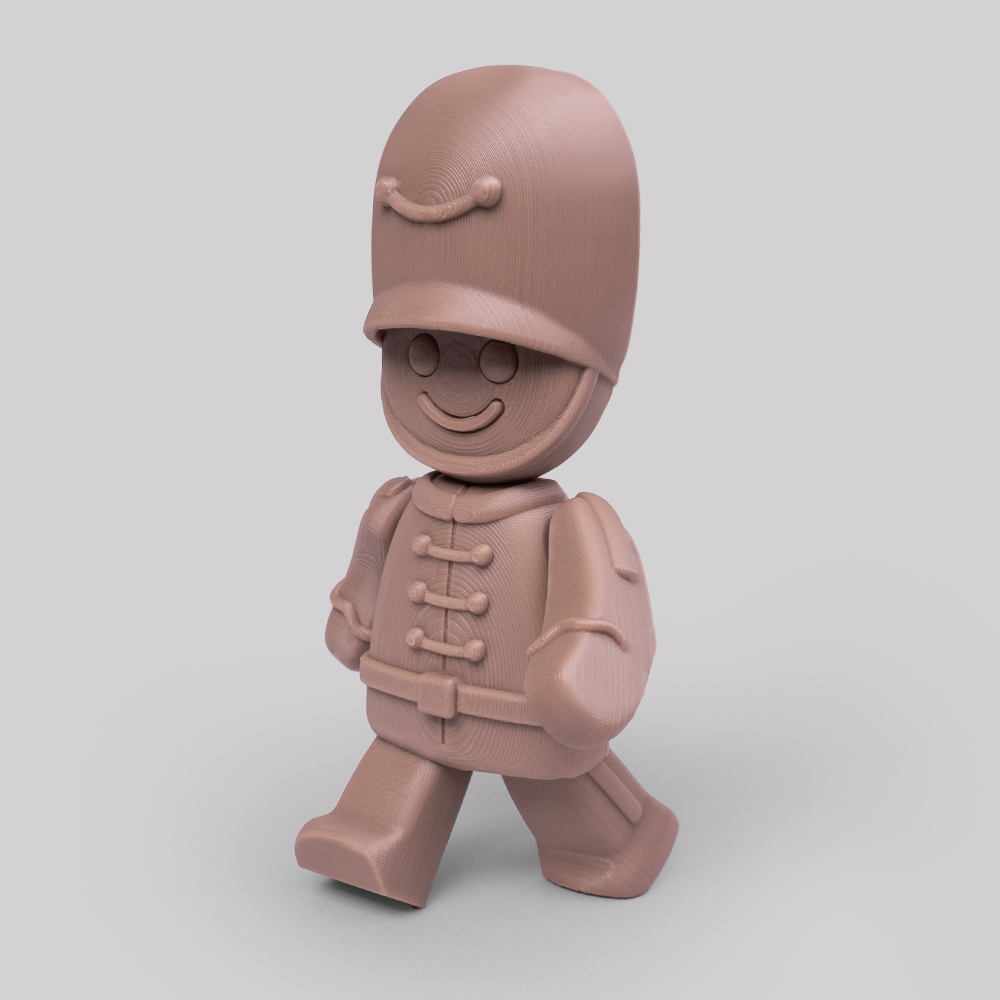 gingerbread british guard 3D print model - Mito3D