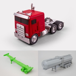 remolque camiones conjunto 3d print model - Mito3D