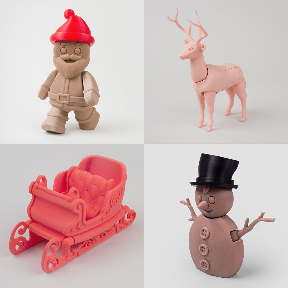Navidad conjunto 3D print model - Mito3D