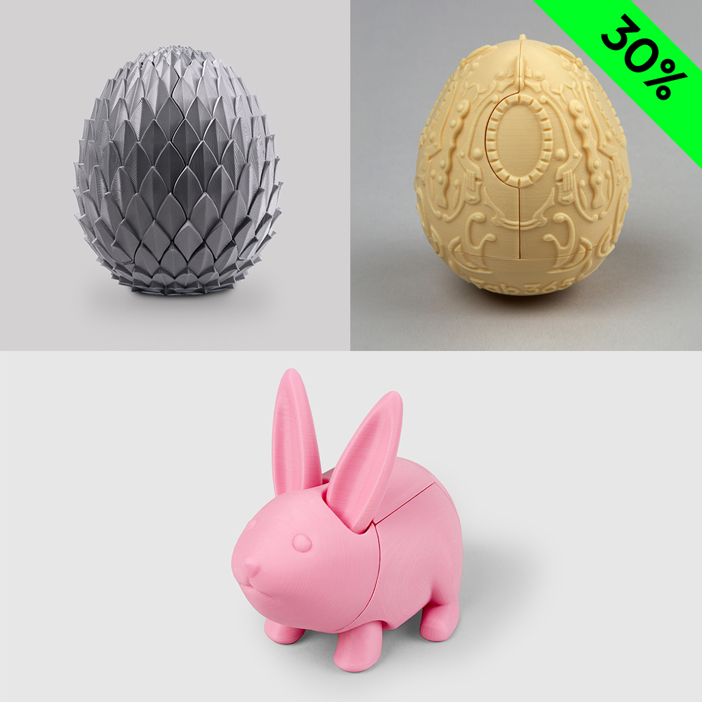 Ostern einstellen 3D print model - Mito3D