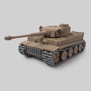 faltbar Panzer tiger version 2 3d print model - Mito3D