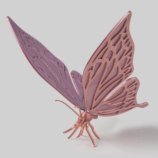 papillon print in place 3d print model - Mito3D