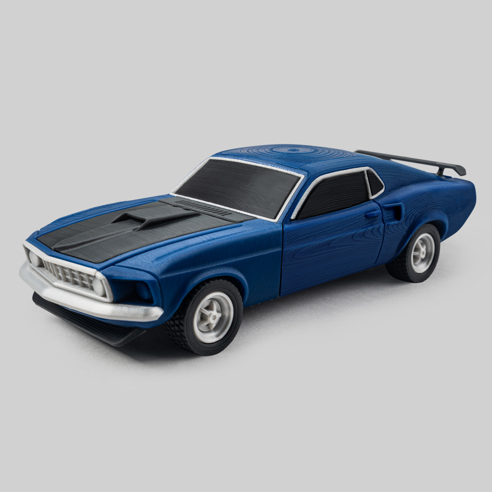 ford mustang mach-1 3D print model - Mito3D