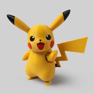 pokemon Pikachu print in place plegable 3d print model - Mito3D