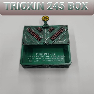 flip top box 20 - tesla trioxin plain hex 3d print model - Mito3D