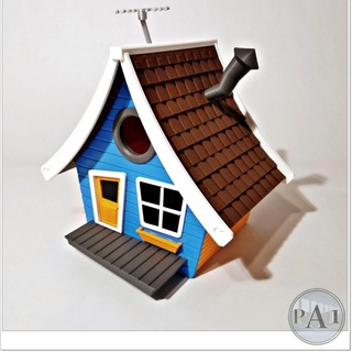 tooned birdhouse tooned birdhouse  3d print model - Mito3D