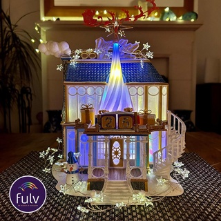 christmas house 3d print model - Mito3D