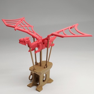 flying dragon - automata 3d print model - Mito3D