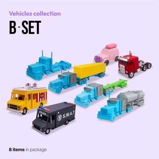 vehicles collection set b - 2023 3d print model - Mito3D
