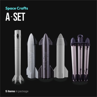space crafts set - 2023 3d print model - Mito3D