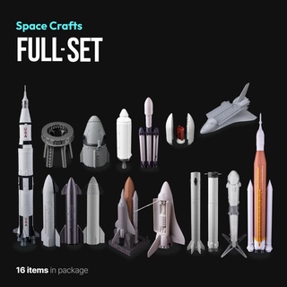 space crafts full set - 2023 3d print model - Mito3D