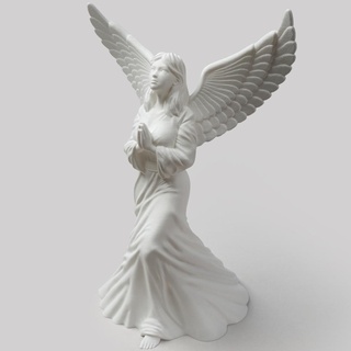 Rezar anjo luzes vaso modo preenchimento 0 impressão 3d print model - Mito3D