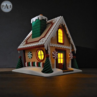 christmas gingerbread house 3d print model - Mito3D