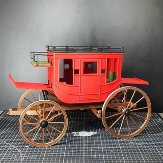 old west stagecoach old west stagecoach  3d print model - Mito3D