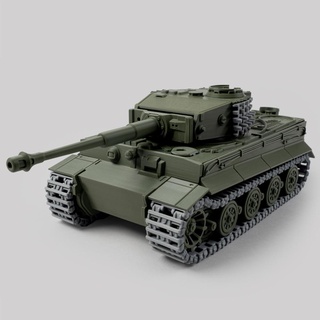 foldable tank tiger-i late ver2 3d print model - Mito3D