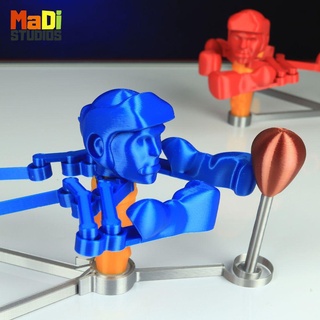 boxing game 3d print model - Mito3D